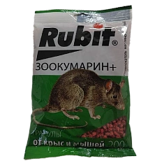 Гранулы от крыс и мышей 200 г